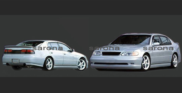 Custom Lexus GS300/400 Body Kit  Sedan (1993 - 1997) - $980.00 (Manufacturer Sarona, Part #LX-025-KT)